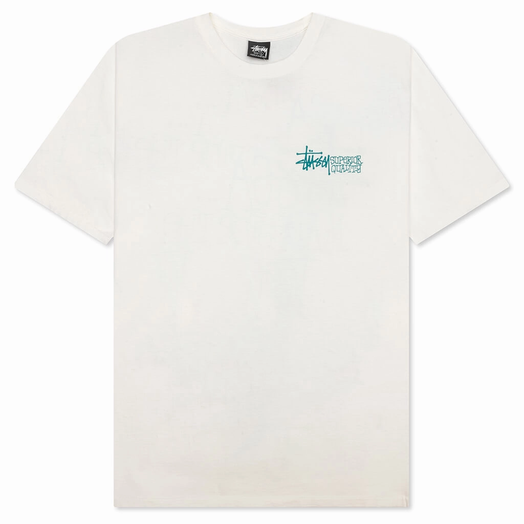 Superior Quality Pigment Dyed Tee - Natural