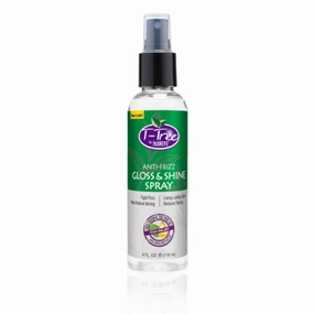 T-Tree Anti-Frizz Gloss & Shine Spray for Long Lasting Shine - 4 oz