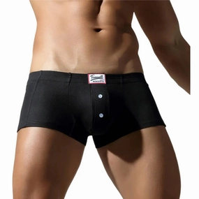 Tauwell Men's Low-Rise Trunks - Rayon-Spandex Blend Boxer Briefs 24205