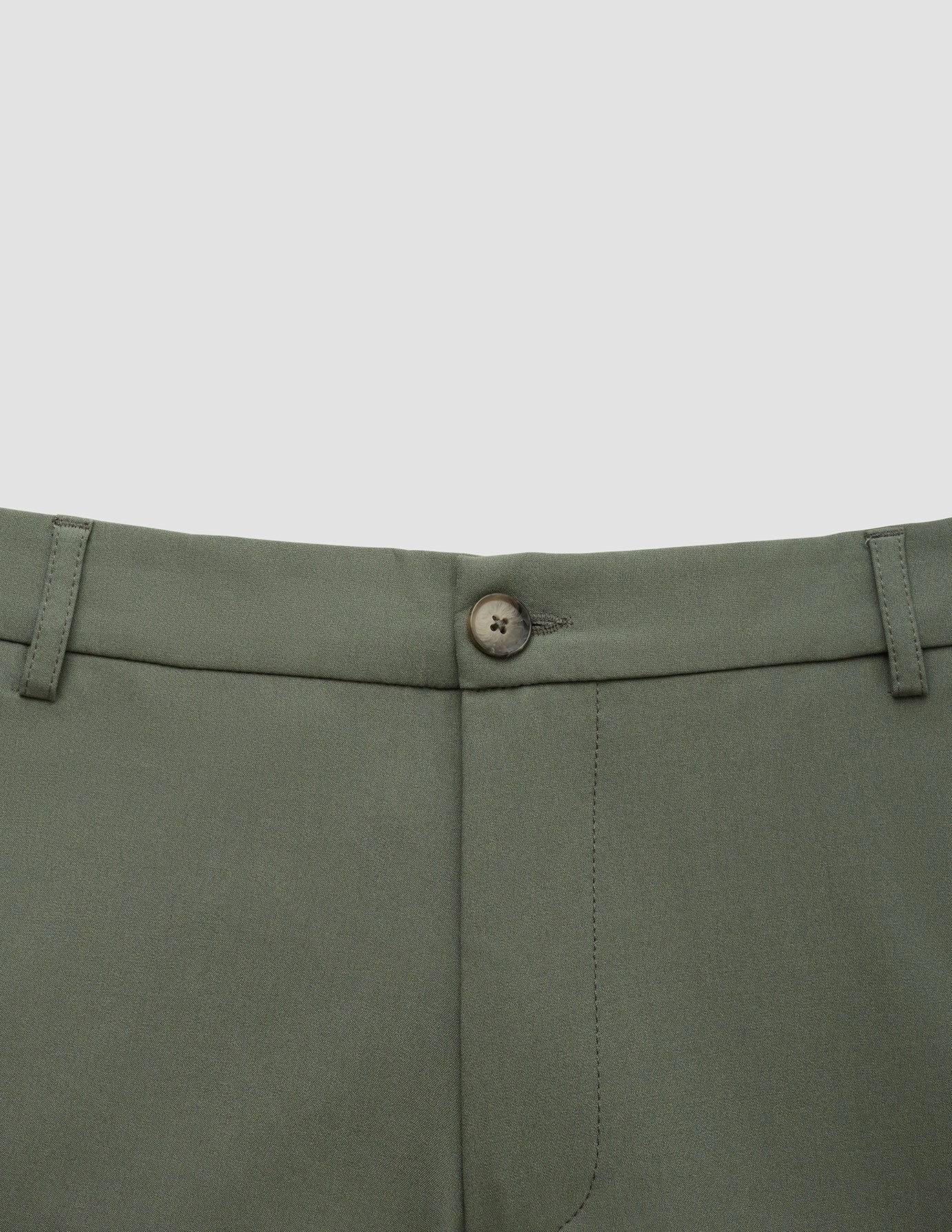 Tech Linen Elastic Pants Urban Green