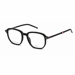 Tommy Hilfiger Men's Eyeglasses - Black Full Rim Rectangular Frame | TH 1689 0807 00