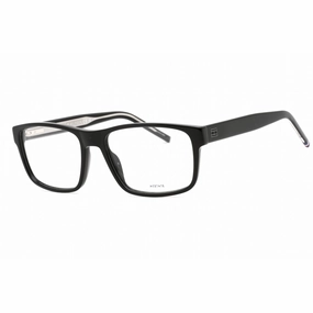 Tommy Hilfiger Men's Eyeglasses - Black Plastic Rectangular Frame | TH 1989 0807 00
