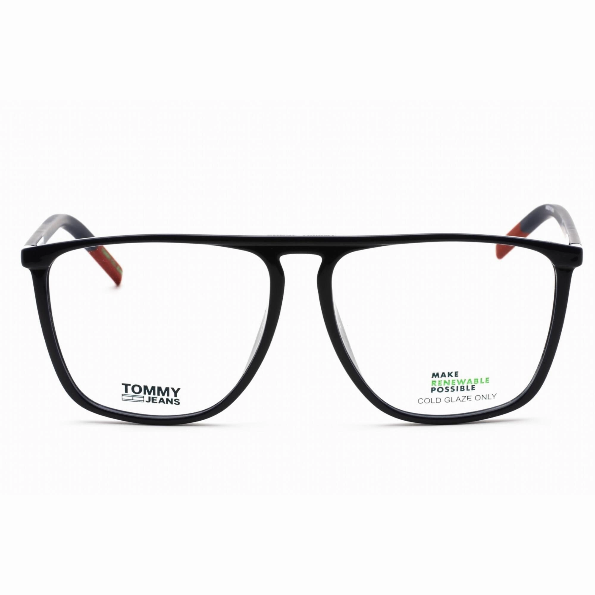 Tommy Hilfiger Men's Eyeglasses - Blue Plastic Rectangular Frame | TJ 0031 0PJP 00