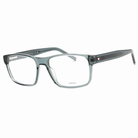 Tommy Hilfiger Men's Eyeglasses - Grey Full Rim Frame, 57 mm | TH 1989 0KB7 00