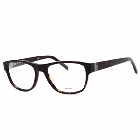 Tommy Hilfiger Men's Eyeglasses - Havana Plastic Full Rim Frame | TH 1872 0086 00