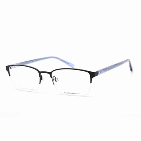 Tommy Hilfiger Men's Eyeglasses - Matte Blue Half Rim Rectangular | TH1748 0FLL 00