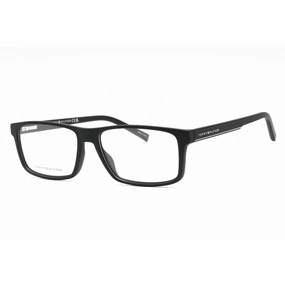 Tommy Hilfiger Men's Eyeglasses - Matte Blue Plastic Full Rim Frame | TH 1999 0R7W 00