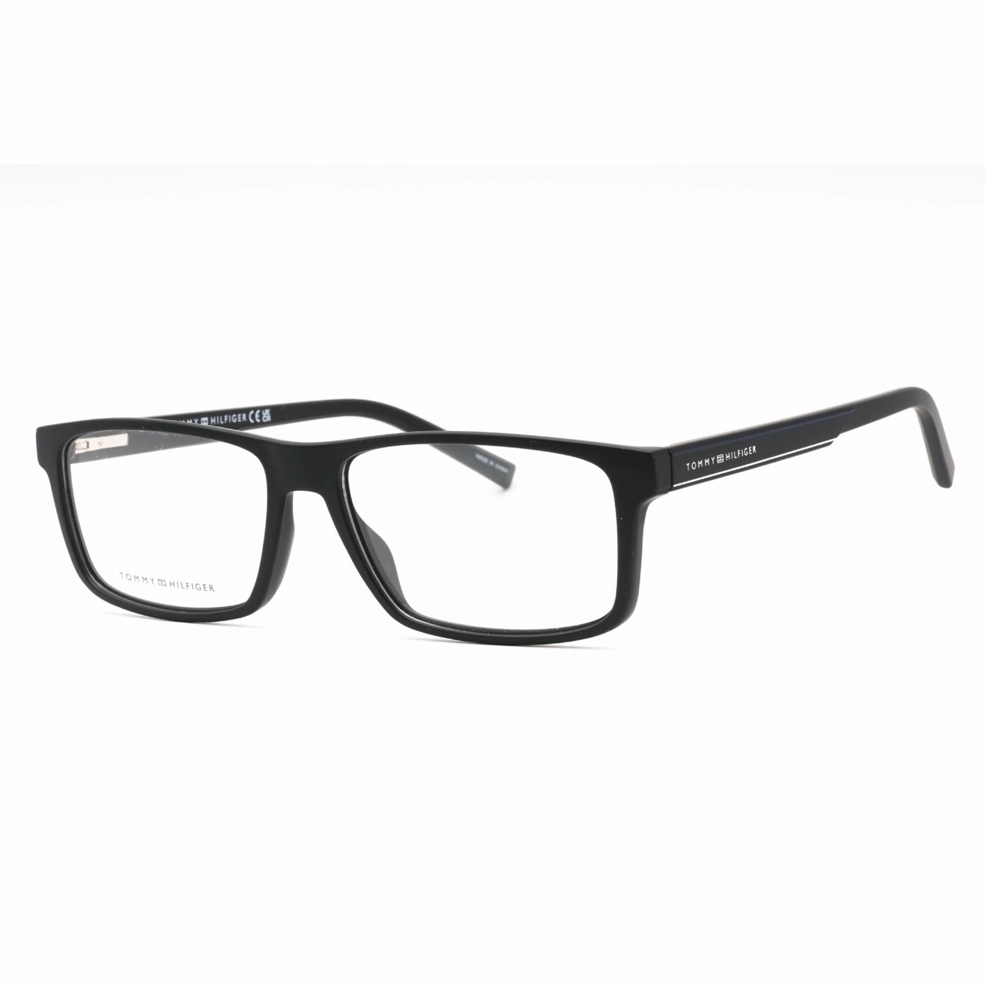 Tommy Hilfiger Men's Eyeglasses - Matte Blue Plastic Full Rim Frame | TH 1999 0R7W 00