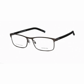 Tommy Hilfiger Men's Eyeglasses - Ruthenium Black Rectangular Frame | TH 1740 0V81 00