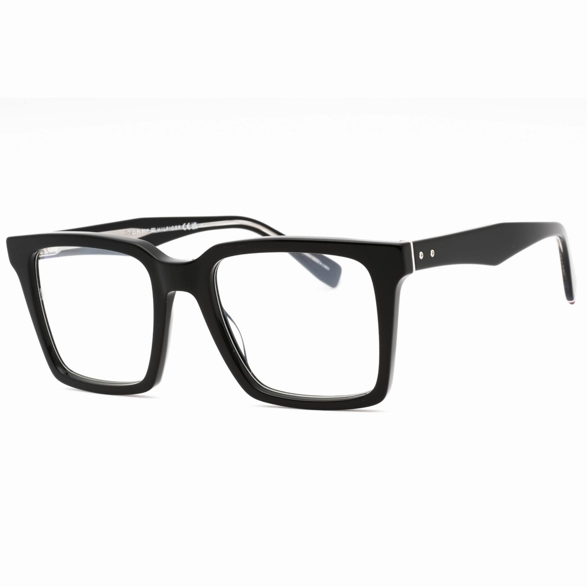 Tommy Hilfiger Men's Sunglasses - Black Frame Silver Sp Lens | TH 2067/S 0807 T4