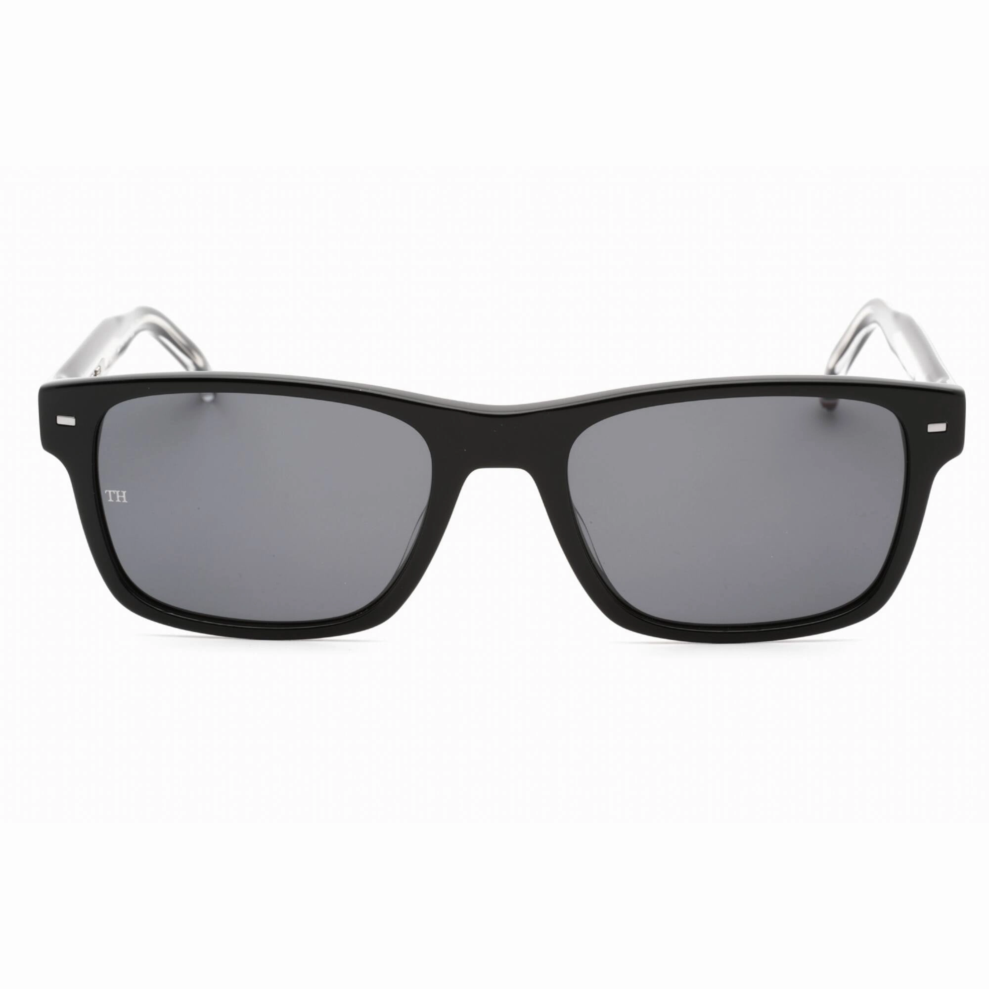 Tommy Hilfiger Men's Sunglasses - Black Plastic Rectangular Frame | TH 1794/S 0807 IR