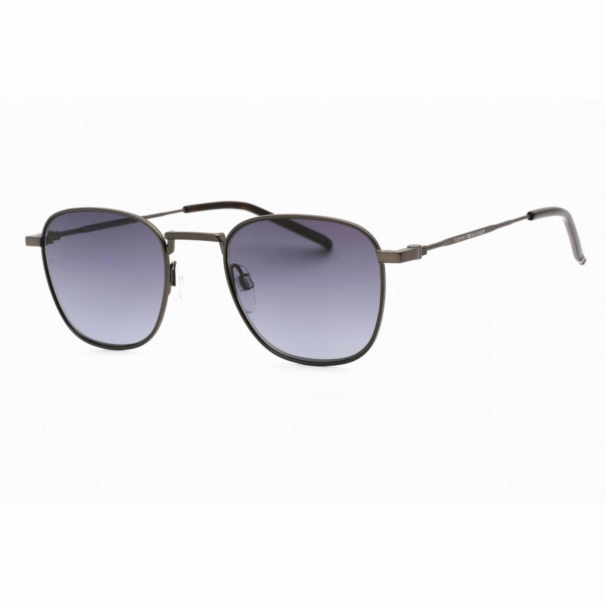 Tommy Hilfiger Men's Sunglasses - Ruthenium Black Round Frame | TH 1873/S 0SVK 9O