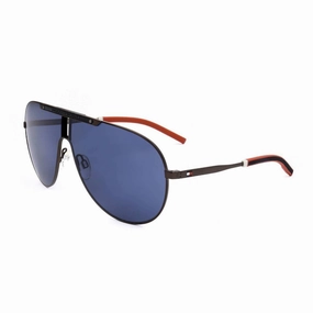 Tommy Hilfiger Men's Sunglasses - Ruthenium Metal | TOMMY HILFIGER TH 1801/S 0SVK/KU