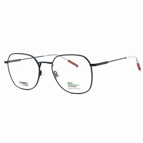 Tommy Hilfiger Unisex Eyeglasses - Blue Metal Square Full Rim Frame | TJ 0091 0PJP 00