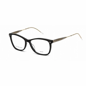 Tommy Hilfiger Women's Eyeglasses - Black Full Rim Rectangular Frame | TH 1633 0807 00