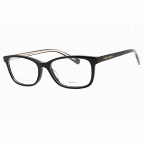 Tommy Hilfiger Women's Eyeglasses - Black Metal Rectangular Frame | TH 1889 0807 00
