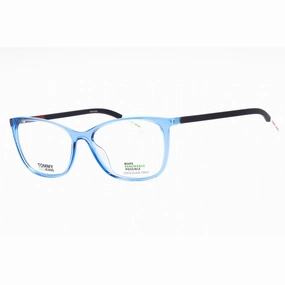 Tommy Hilfiger Women's Eyeglasses - Blue Plastic Cat Eye Full Rim Frame | TJ 0020 PJP