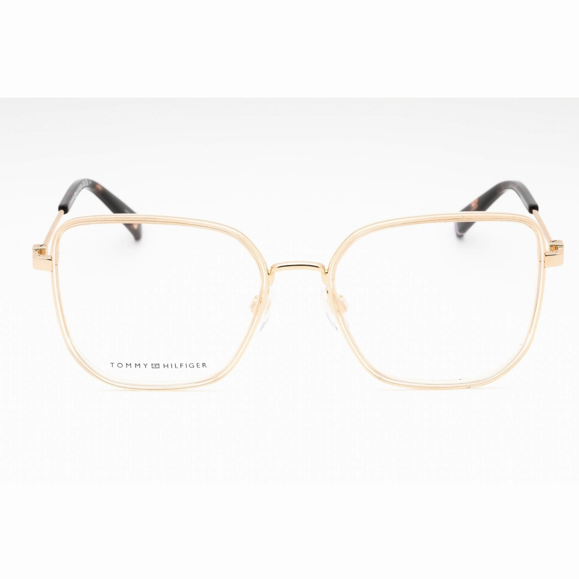 Tommy Hilfiger Women's Eyeglasses - Champagne Metal Butterfly Frame | TH 2057 0HAM 00