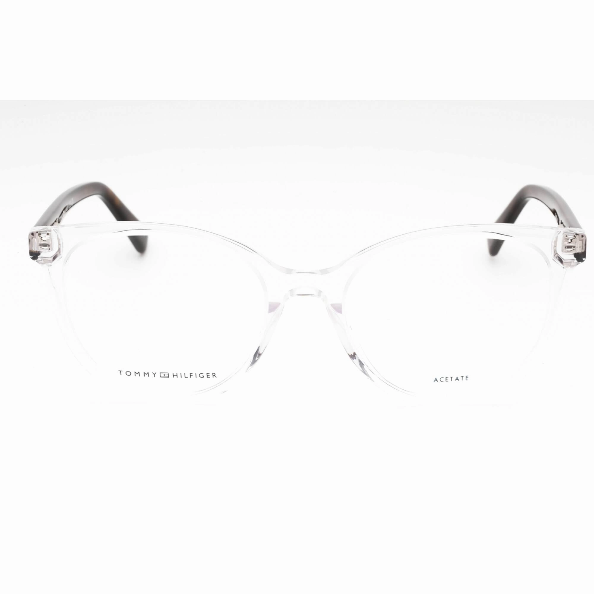 Tommy Hilfiger Women's Eyeglasses - Crystal Havana Cat Eye Frame | TH 1888 0AIO 00