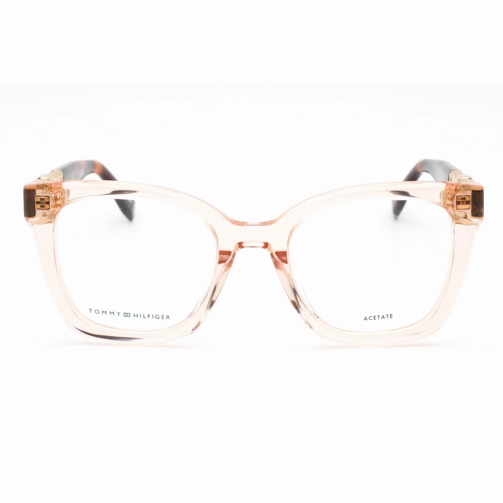 Tommy Hilfiger Women's Eyeglasses - Nude Full Rim Cat Eye Frame | TH 1906 0FWM 00