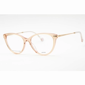 Tommy Hilfiger Women's Eyeglasses - Peach Cat Eye Full Rim Frame | TH 1882 0733 00