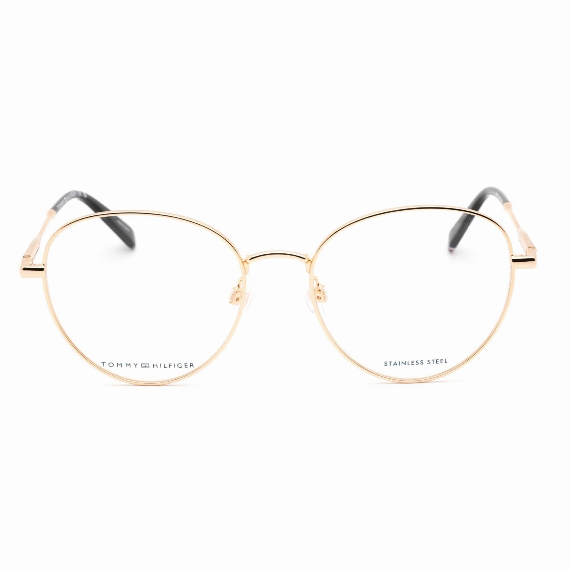 Tommy Hilfiger Women's Eyeglasses - Rose Gold Metal Full Rim Frame | TH 2005 0000 00