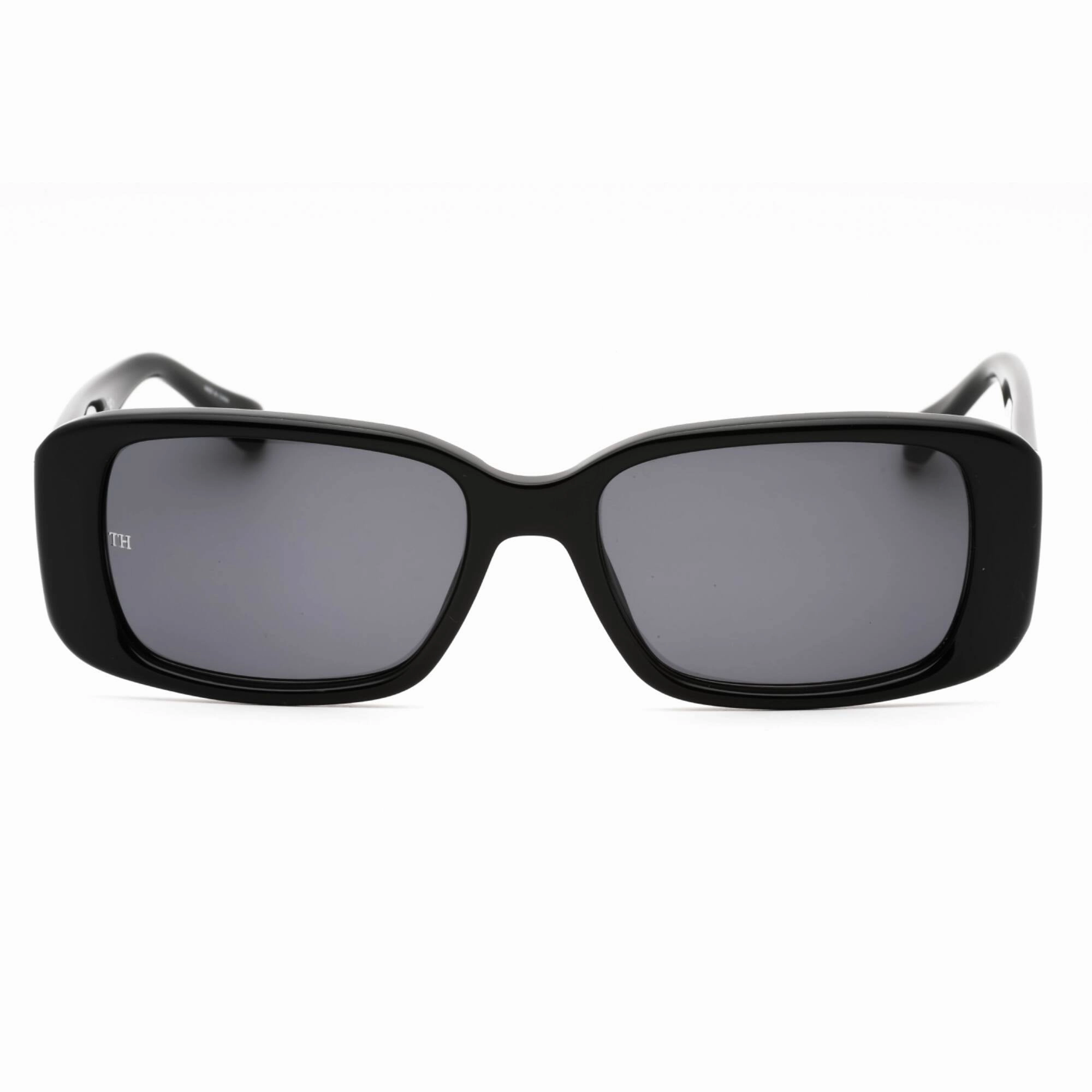Tommy Hilfiger Women's Sunglasses - Black Plastic Rectangular Frame | TH 1966/S 807 IR