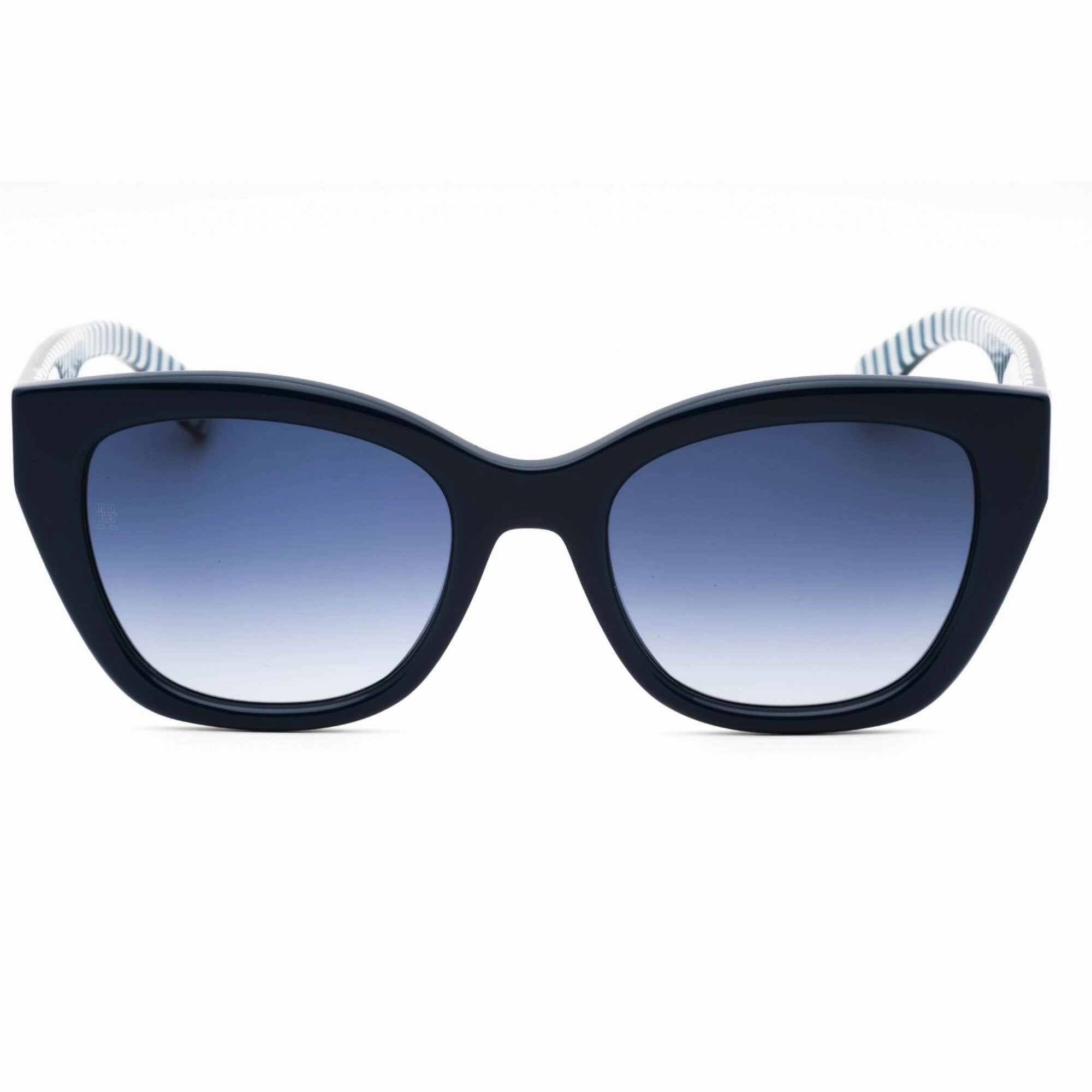 Tommy Hilfiger Women's Sunglasses - Blue Pattern Cat Eye Frame | TH 1980/S 0S6F 08