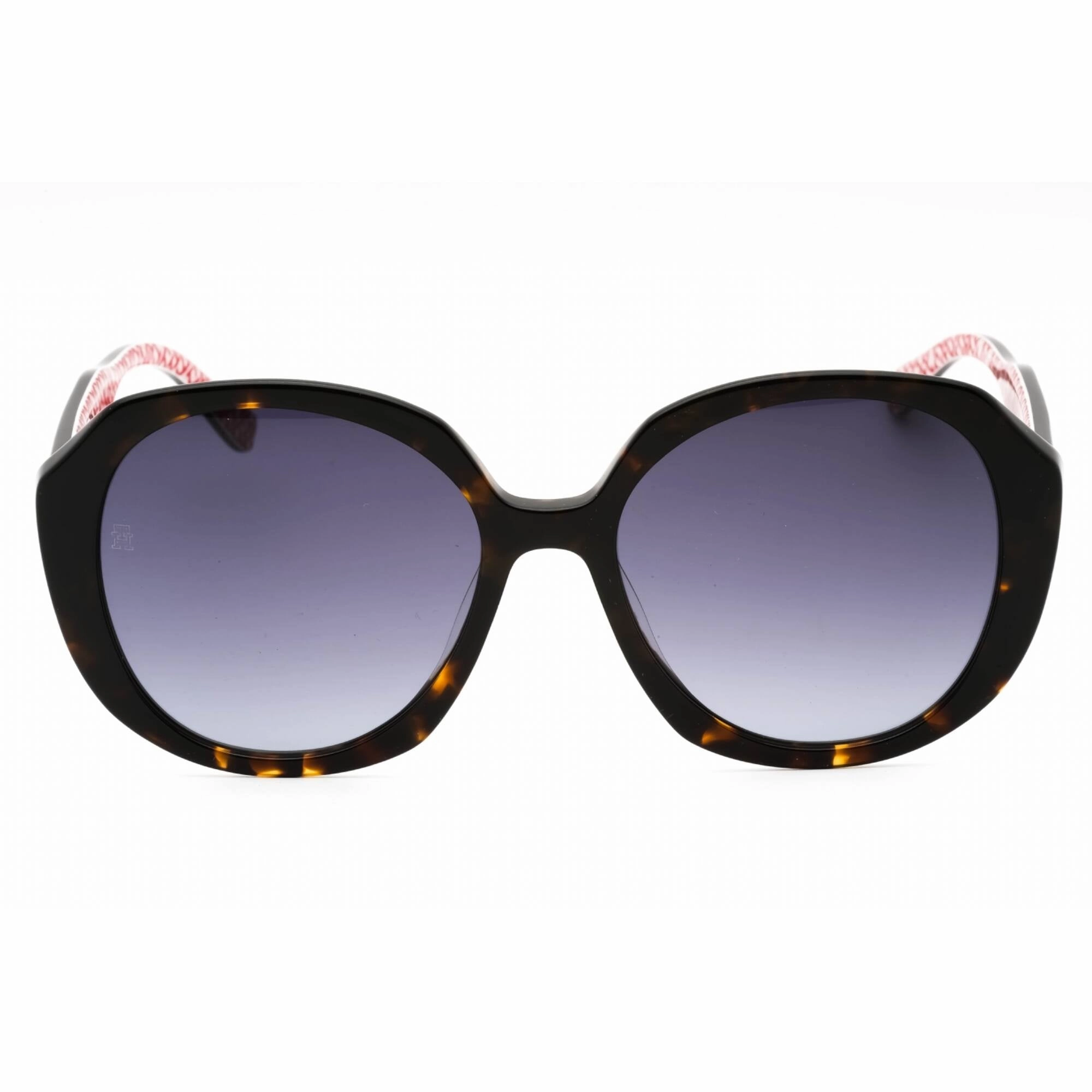 Tommy Hilfiger Women's Sunglasses - Havana Frame Dark Grey Sf Lens | TH 2106/S 0086 9O
