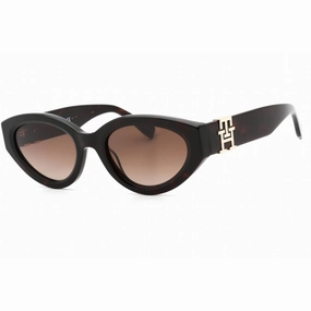 Tommy Hilfiger Women's Sunglasses - Havana Full Rim Oval Frame | TH 1957/S 0086 HA