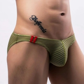 Ultra Racing Stripe Mesh Briefs
