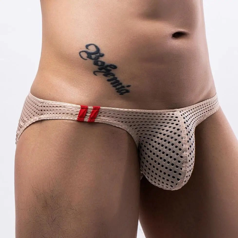 Ultra Racing Stripe Mesh Briefs
