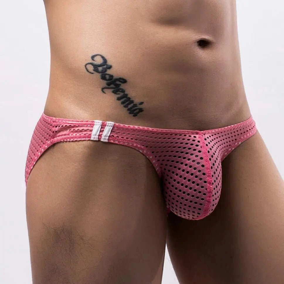 Ultra Racing Stripe Mesh Briefs
