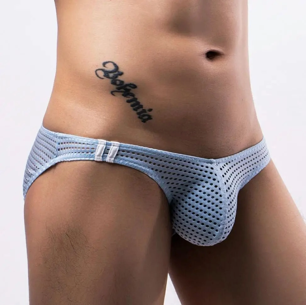 Ultra Racing Stripe Mesh Briefs