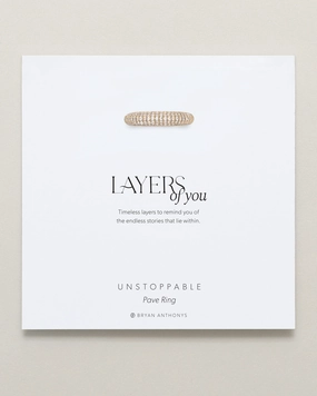 Unstoppable Pave Ring