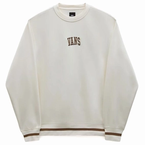 Vans Arch Loose Crewneck Sweatshirt - Marshmallow
