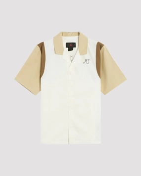 W BUTTON UP SHIRT SAIL