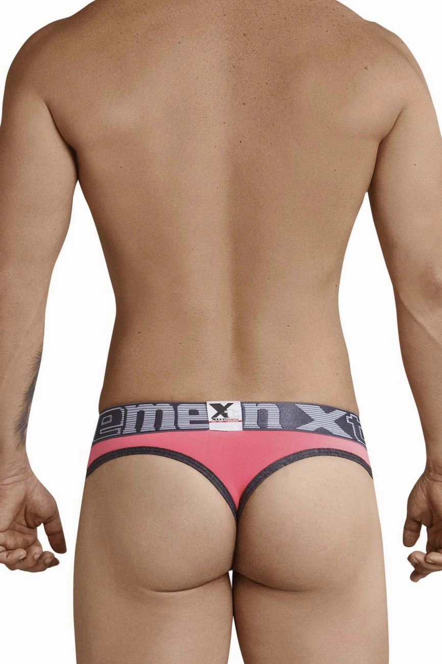 Xtremen 91031X-3 3PK Thongs Color Fuchsia-White-Blue