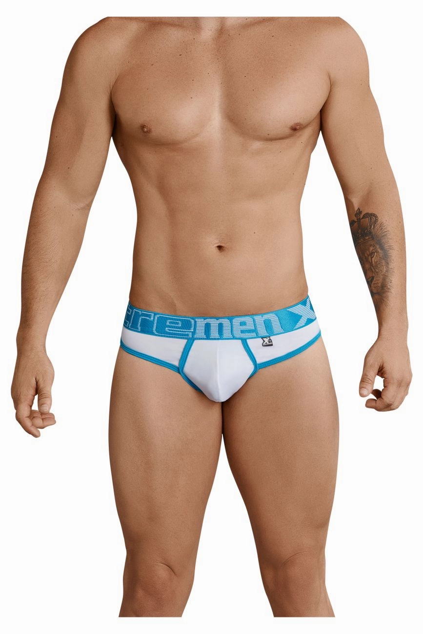Xtremen 91031X-3 3PK Thongs Color Green-White-Fuchsia